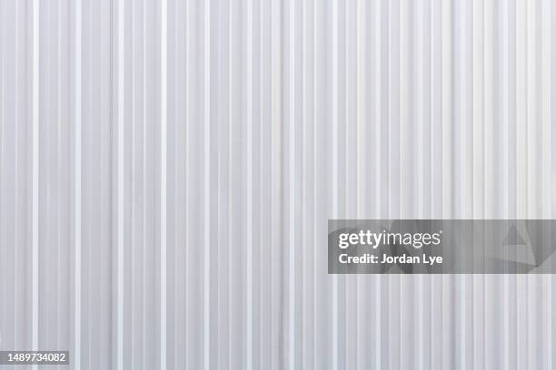 corrugated metal texture as a surface background - corrugated metal 個照片及圖片檔