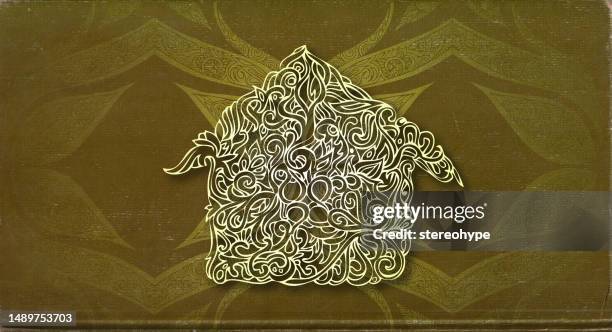 house harmony - tiny house stock illustrations