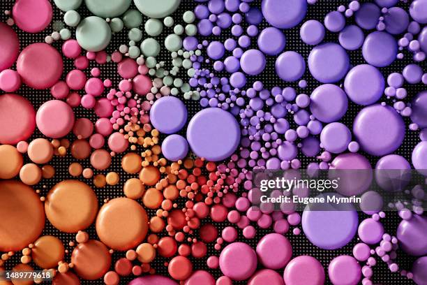 digitally generated image of multi coloured cylinder - viollet creative selects stock pictures, royalty-free photos & images