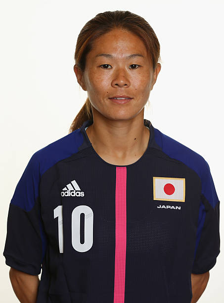 GBR: Japan Women's Official Olympic Football Team Portraits