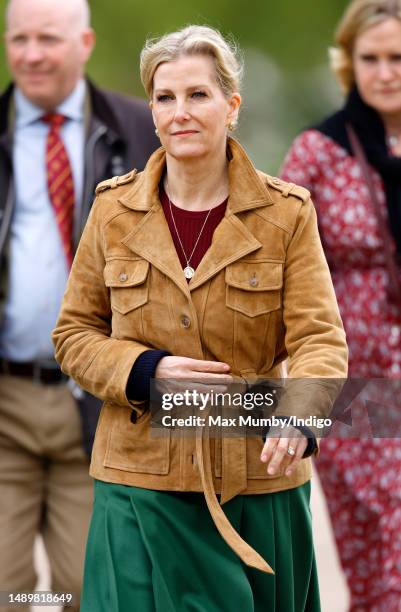 Sophie, Duchess of Edinburgh attends day 3 of the 2023 Royal Windsor Horse Show in Home Park, Windsor Castle on May 13, 2023 in Windsor, England.