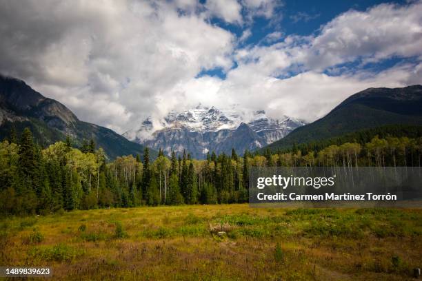 mount robson provincial park, canada. - sports 2016 stock pictures, royalty-free photos & images