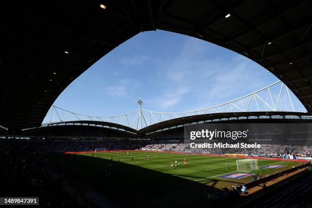 General stadium view during the Sky Bet League One Play-Off Semi-Final First Leg match between Bolton Wanderers and Barnsley at University of Bolton...