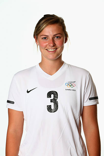 GBR: New Zealand Women's Official Olympic Football Team Portraits