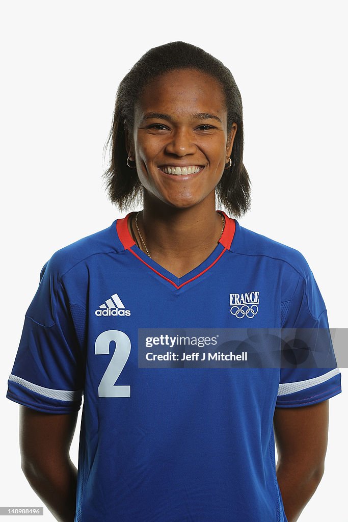 France Women's Official Olympic Football Team Portraits