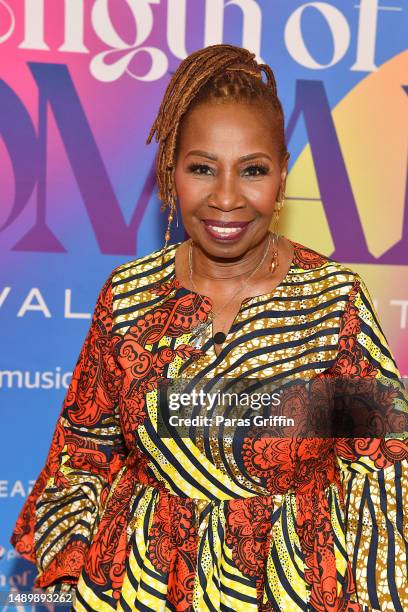 Iyanla Vanzant attends the Strength of a Woman's Summit in Partnership with Mary J. Blige, Pepsi, and Live Nation Urban at AmericasMart Atlanta on...