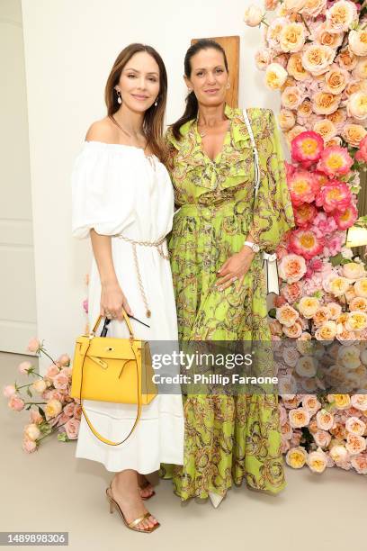 Katharine McPhee and Veronica Berti attend Anastasia Beverly Hills Mother's Day Celebration on May 13, 2023 in Los Angeles, California.