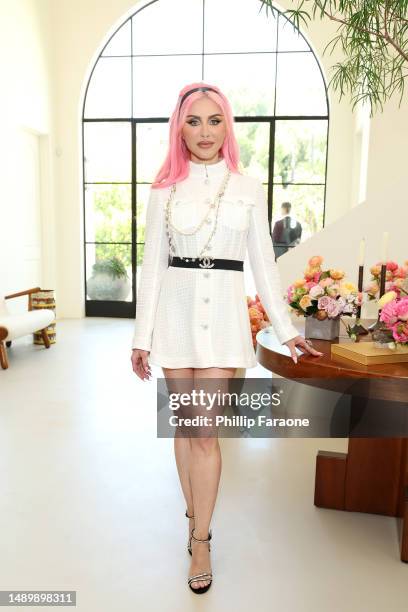 Claudia Soare hosts Anastasia Beverly Hills Mother's Day Celebration on May 13, 2023 in Los Angeles, California.