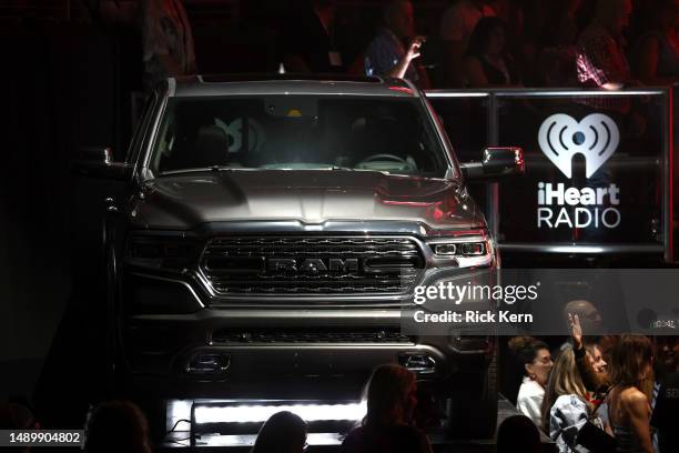 Dodge Ram vehicle is displayed during the 2023 iHeartCountry Festival presented by Capital One at Moody Center on May 13, 2023 in Austin, Texas.