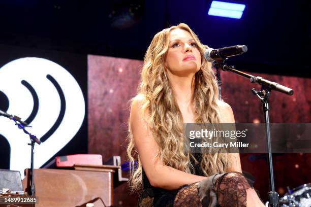 Carly Pearce performs onstage during the 2023 iHeartCountry Festival presented by Capital One at Moody Center on May 13, 2023 in Austin, Texas.