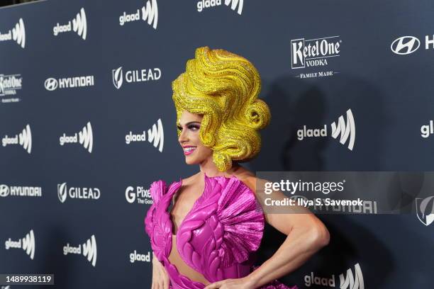 Alyssa Edwards attends the 34th Annual GLAAD Media Awards at New York Hilton on May 13, 2023 in New York City.