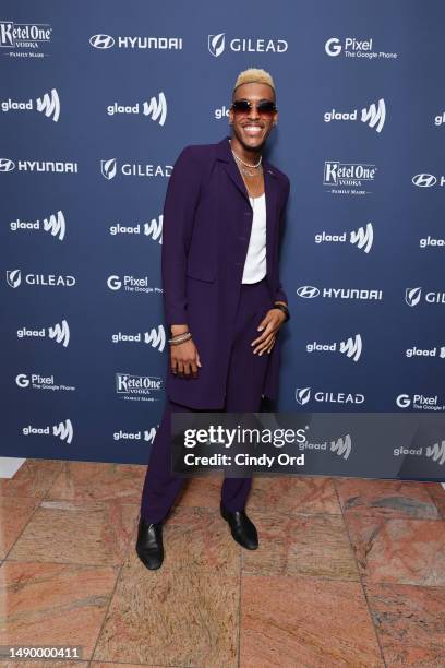 Quinton Peron attends the 34th Annual GLAAD Media Awards at New York Hilton on May 13, 2023 in New York City.