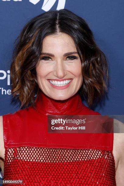 Idina Menzel attends the 2023 GLAAD Media Awards at New York Hilton Midtown on May 13, 2023 in New York City.