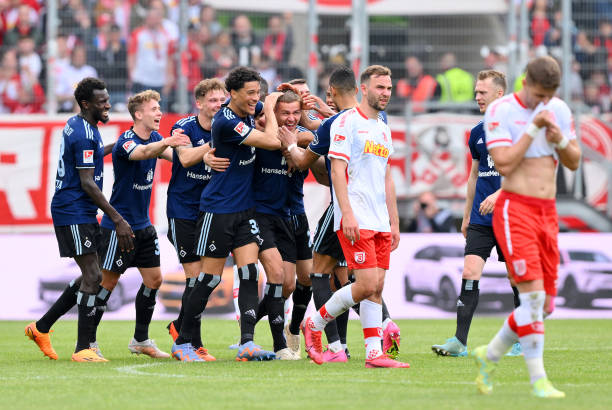 DEU: SSV Jahn Regensburg v Hamburger SV - Second Bundesliga