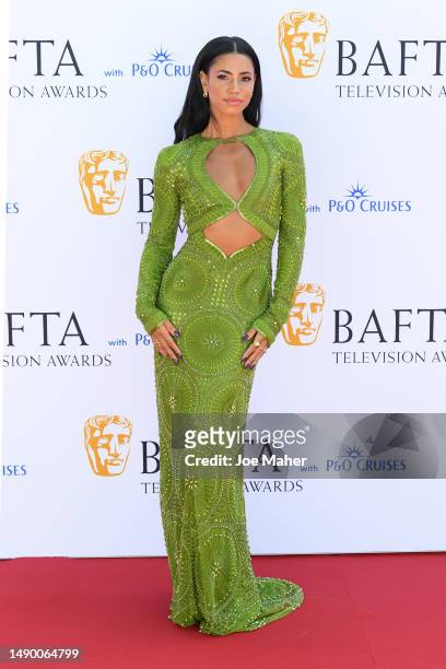 Vick Hope attends the 2023 BAFTA Television Awards with P&O Cruises at The Royal Festival Hall on May 14, 2023 in London, England.