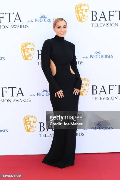 Frankie Bridge attends the 2023 BAFTA Television Awards with P&O Cruises at The Royal Festival Hall on May 14, 2023 in London, England.