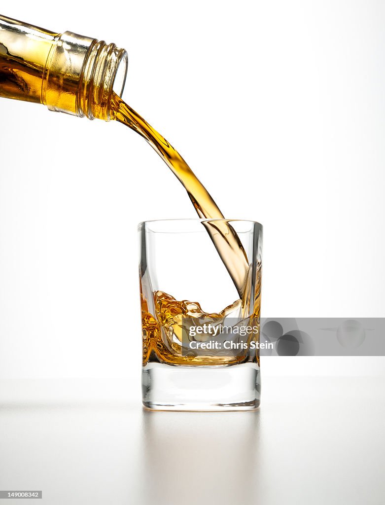 Shot glass drink