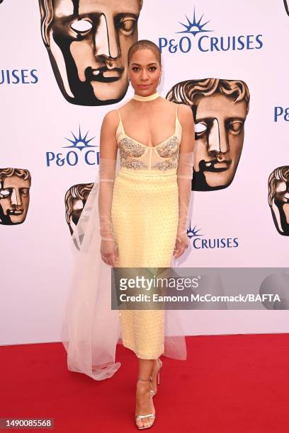 Cush Jumbo attends the 2023 BAFTA Television Awards with P&O Cruises at The Royal Festival Hall on May 14, 2023 in London, England.