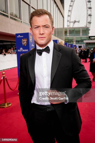 Taron Egerton attends the 2023 BAFTA Television Awards with P&O Cruises at The Royal Festival Hall on May 14, 2023 in London, England.
