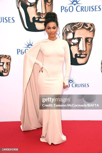 Freema Agyeman attends the 2023 BAFTA Television Awards with P&O Cruises at The Royal Festival Hall on May 14, 2023 in London, England.