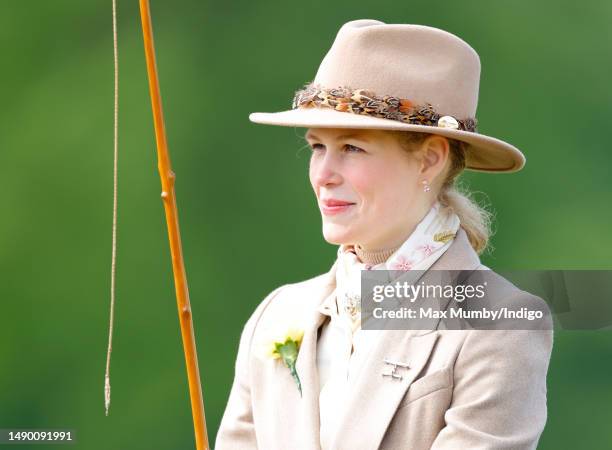 Lady Louise Windsor takes part in the 'Pol Roger Meet of The British Driving Society' on day 4 of the 2023 Royal Windsor Horse Show in Home Park,...