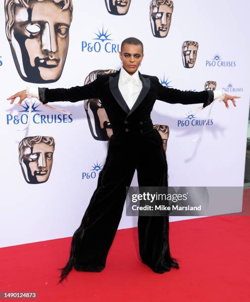 Layton Williams attends the BAFTA Television Awards with P&O Cruises 2023 at The Royal Festival Hall on May 14, 2023 in London, England.