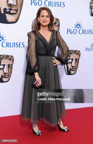 Giovanna Fletcher attends the BAFTA Television Awards with P&O Cruises 2023 at The Royal Festival Hall on May 14, 2023 in London, England.