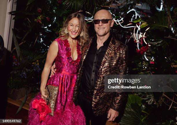 John Caudwell and guest attend the 2023 BAFTA Television Awards with P&O Cruises at The Royal Festival Hall on May 14, 2023 in London, England.