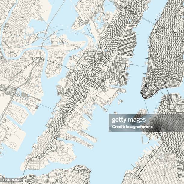 jersey city, new jersey, usa vector map - new york new jersey map stock illustrations