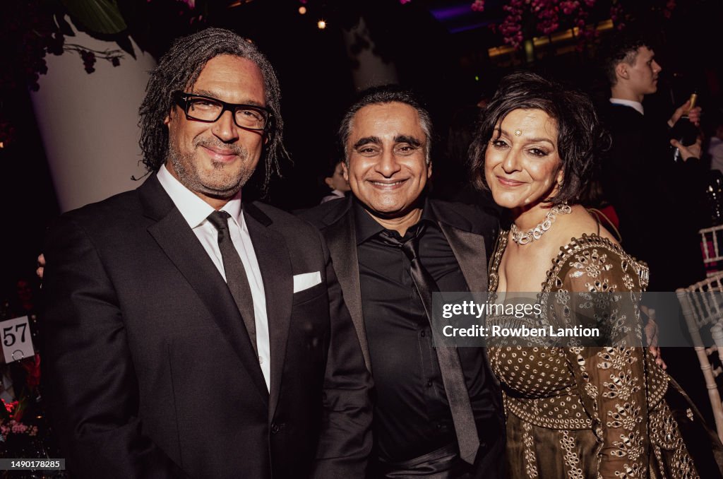 David Olusoga Sanjeev Bhaskar And Meera Syal Attend The 2023 BAFTA david-olusoga-sanjeev-bhaskar-and-meera-syal-attend-the-2023-bafta