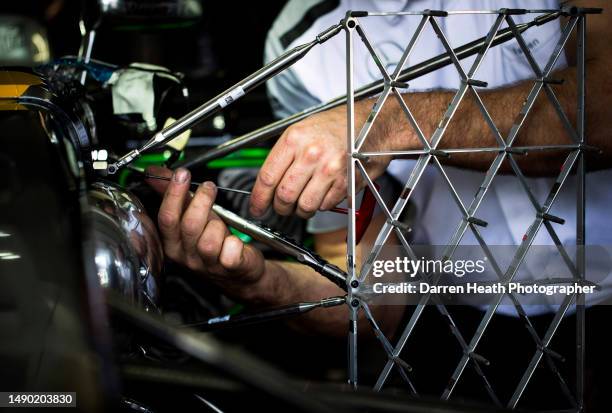 Racing Forward Rake Mechanics Using Tools Photos and Premium High Res Pictures - Getty Images
