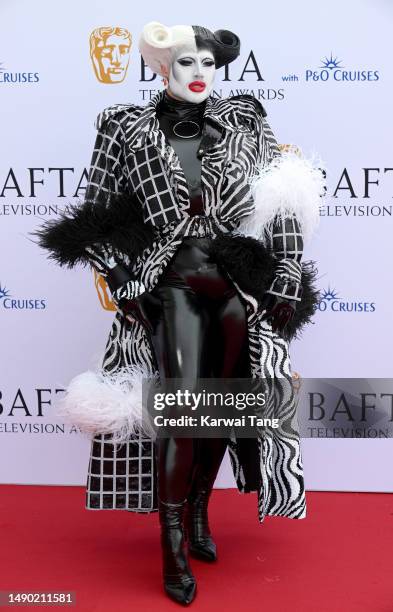 The Vivienne attends the 2023 BAFTA Television Awards with P&O Cruises at The Royal Festival Hall on May 14, 2023 in London, England.