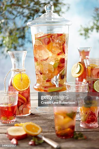 sangria - sangria stockfoto's en -beelden