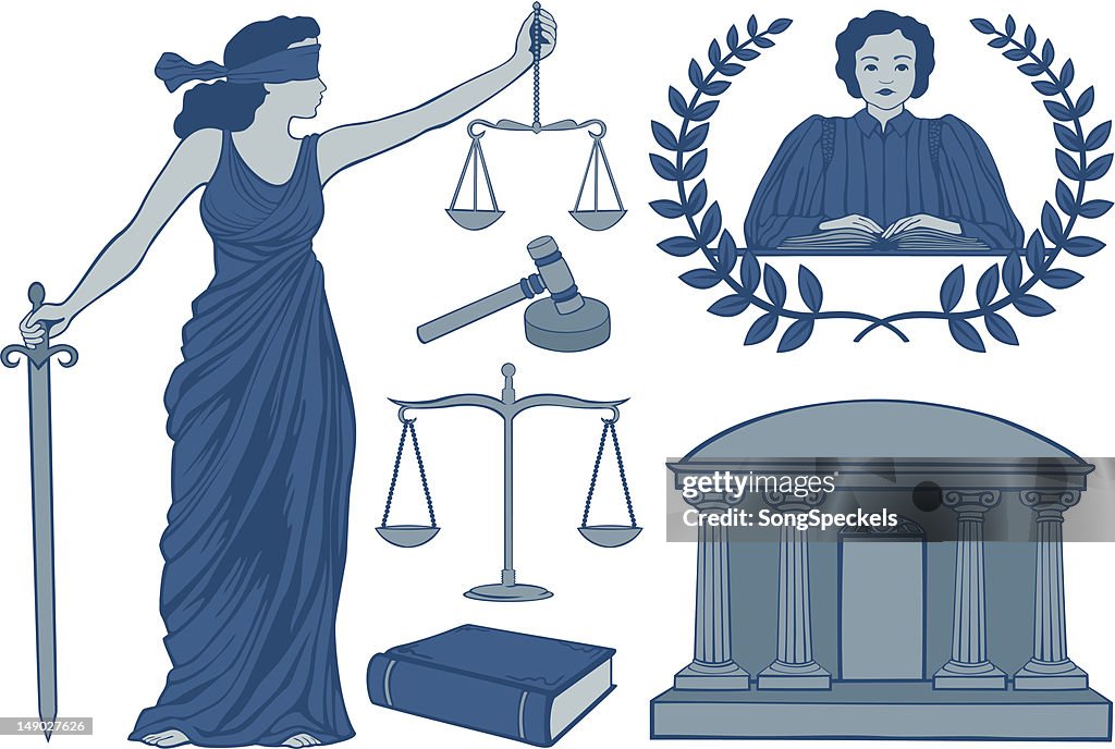 Justice Element Blue Justice Elements High-Res Vector Graphic - Getty Images
