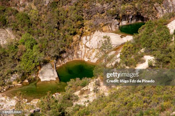 trilho das 7 lagoas, peneda-gerês national park, xertelo, montalegre, portugal. - trilho 個照片及圖片檔