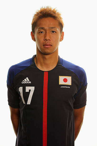 GBR: Japan Men's Official Olympic Football Team Portraits