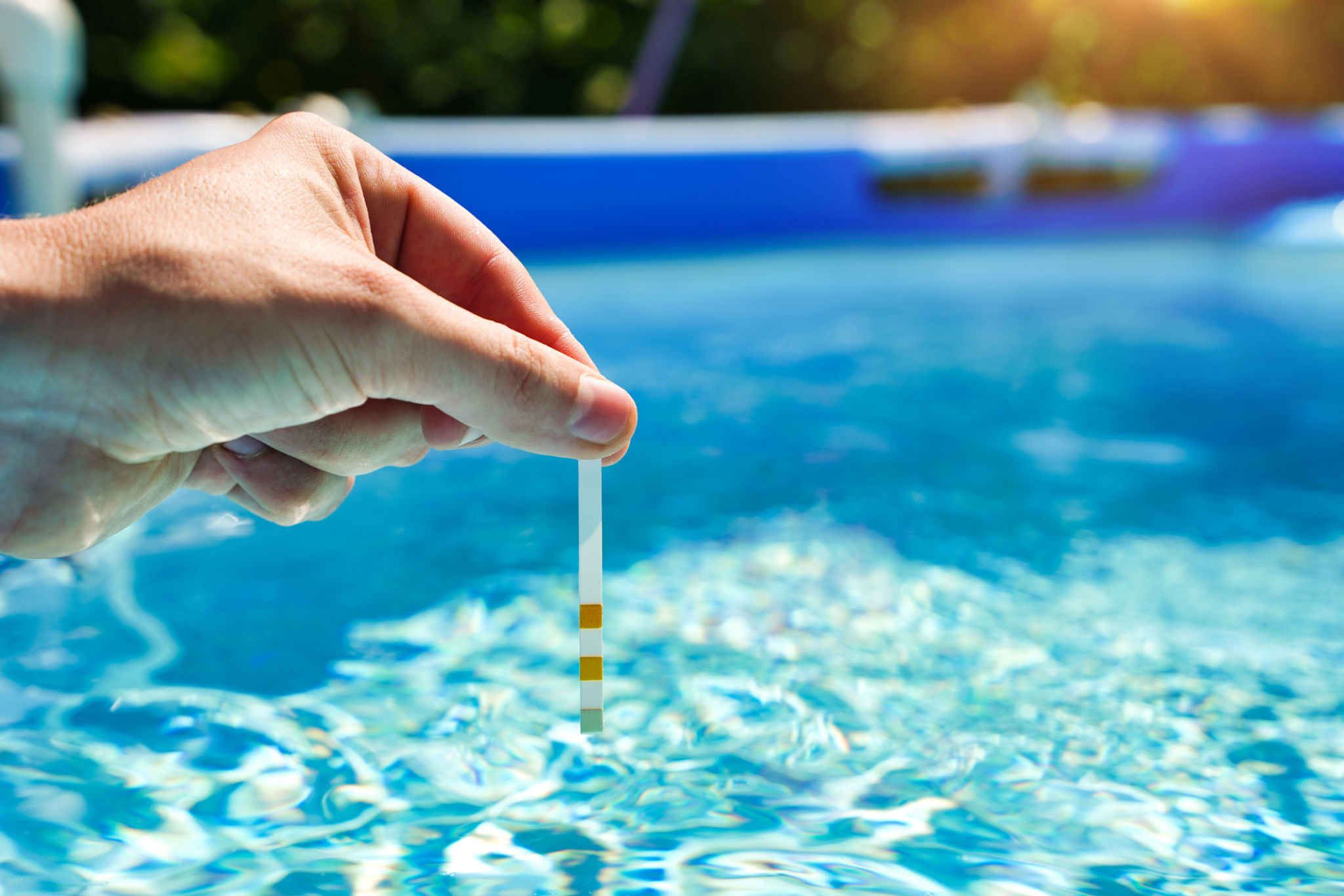 pool chemical testing