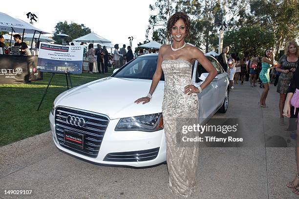 Actress Holly Robinson Peete attends the HollyRod Foundation's 14th Annual Design Care on July 21, 2012 in Malibu, California.