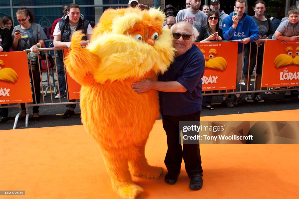 Dr Seuss' The Lorax - UK premiere