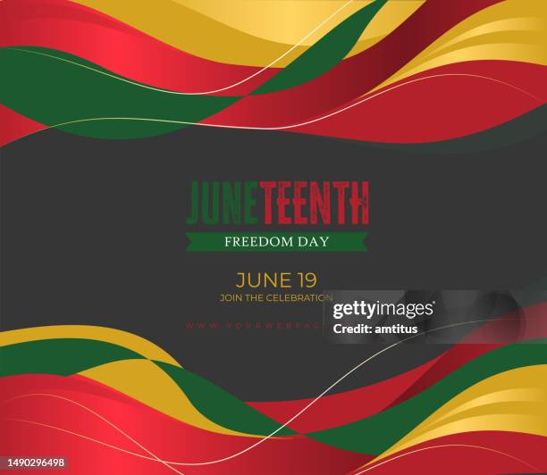 juneteenth background - african american history stock illustrations