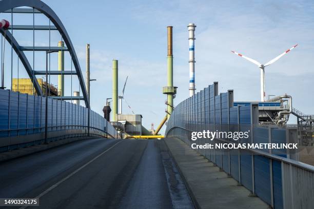 Illustration picture shows a visit to Aurubis on the second day of a diplomatic mission of the Flemish government and the city of Antwerp, to Hamburg...