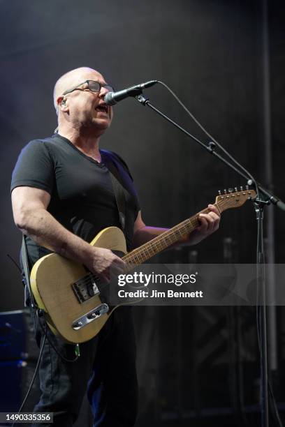 Lead vocalist and rhythm guitarist Black Francis of Pixies performs live on stage during Kilby Block Party on May 14, 2023 in Salt Lake City, Utah.