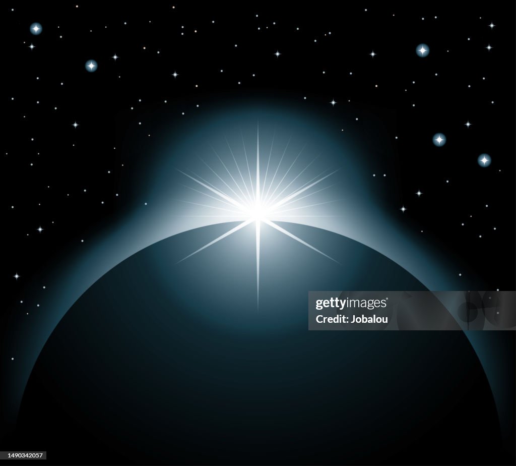 Sun Eclipse Dawn Design Style Space Science