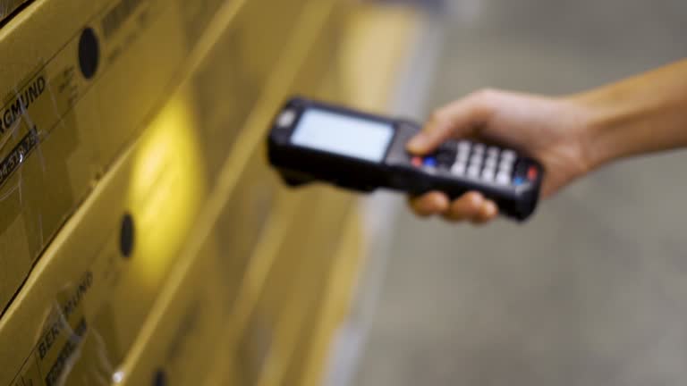 Hand Scanning Machine 2,166 Warehouse Barcode Stock Videos, Footage, & 4K Video Clips - Getty ...