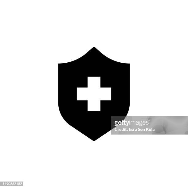 stockillustraties, clipart, cartoons en iconen met health insurance icon design with editable stroke. suitable for web page, mobile app, ui, ux and gui design. - health savings account