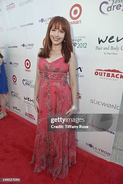 Actress Amy Yasbeck attends the HollyRod Foundation's 14th Annual Design Care on July 21, 2012 in Malibu, California.