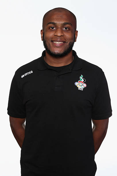 GBR: United Arab Emirates Men's Official Olympic Football Team Portraits