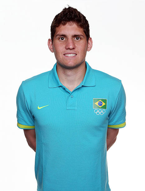 GBR: Brazil Men's Official Olympic Football Team Portraits