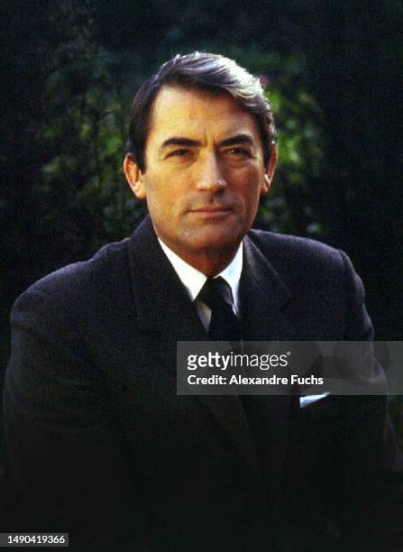 Actor Gregory Peck poses for a portrait in 1961, at Los Angeles, California.