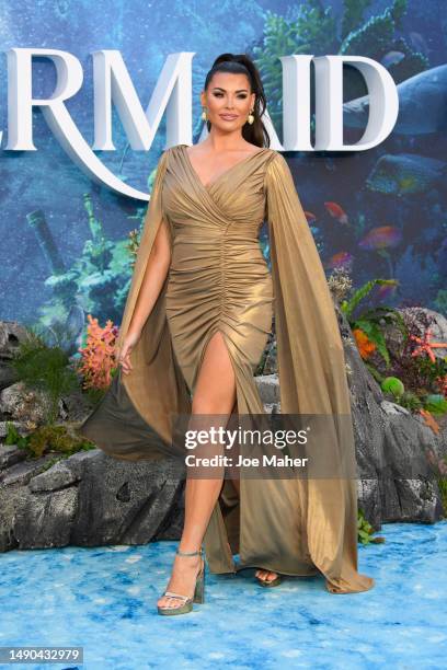 Jessica Wright attends the UK Premiere of "The Little Mermaid" at Odeon Luxe Leicester Square on May 15, 2023 in London, England.